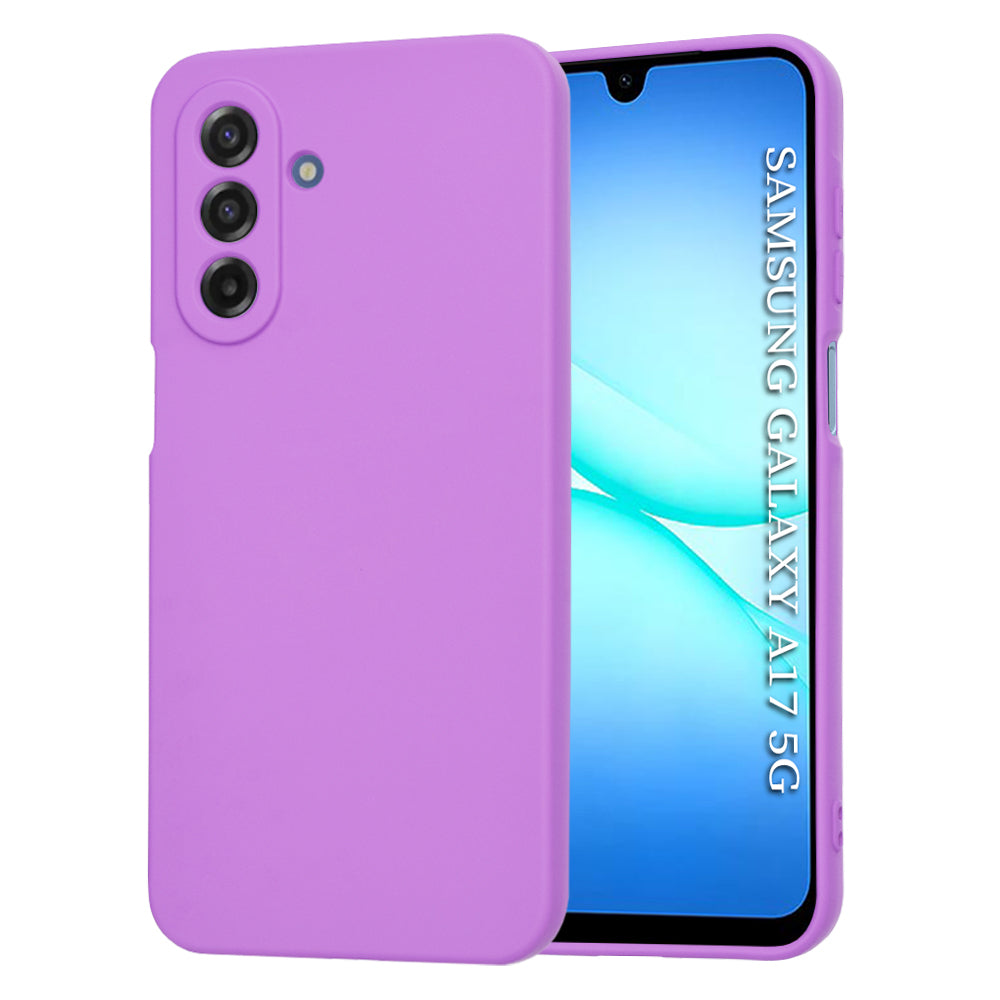 Husa de protectie Techsuit SoftFlex compatibil cu Samsung Galaxy A17 5G / A17 4G / M17 / F17, Mov