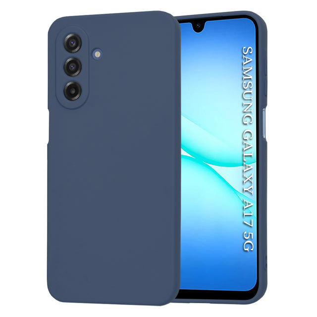 Husa de protectie Techsuit SoftFlex compatibil cu SSamsung Galaxy A17 5G / A17 4G / M17 / F17, Bleumarin