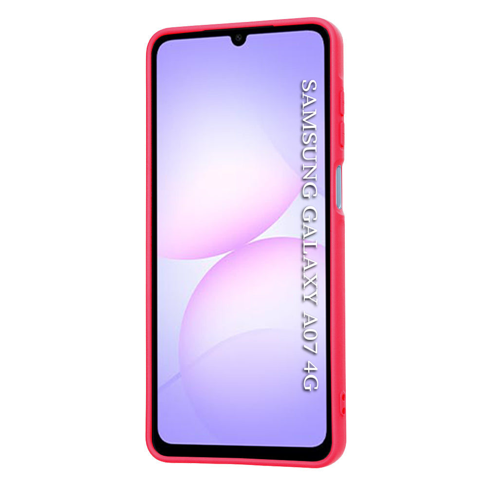 Husa de protectie Techsuit SoftFlex compatibil cu Samsung Galaxy A07 4G, Roz Intens