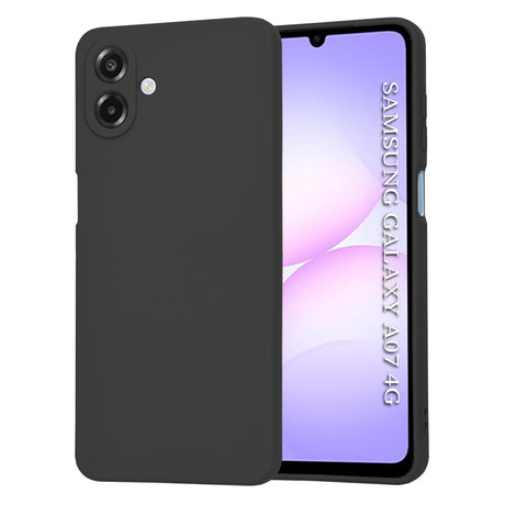 Husa de protectie Techsuit SoftFlex compatibil cu Samsung Galaxy A07 4G, Negru