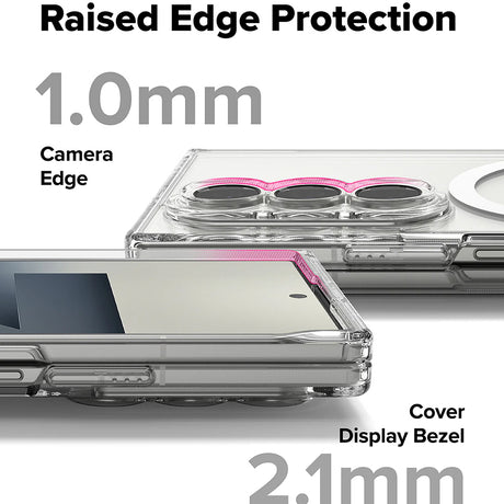 Husa de protectie Ringke Fusion MagSafe compatibil cu Samsung Galaxy Z Fold7, Transparent