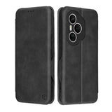 Husa de protectie Techsuit Safe Wallet Plus compatibil cu Honor 400 Pro, Negru