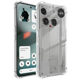 Husa de protectie Techsuit Shockproof Clear Silicone compatibil cu Nothing Phone (3), Transparent