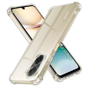 Husa de protectie Techsuit Shockproof Clear Silicone compatibil cu Xiaomi Redmi A5 4G (Standard), Transparent