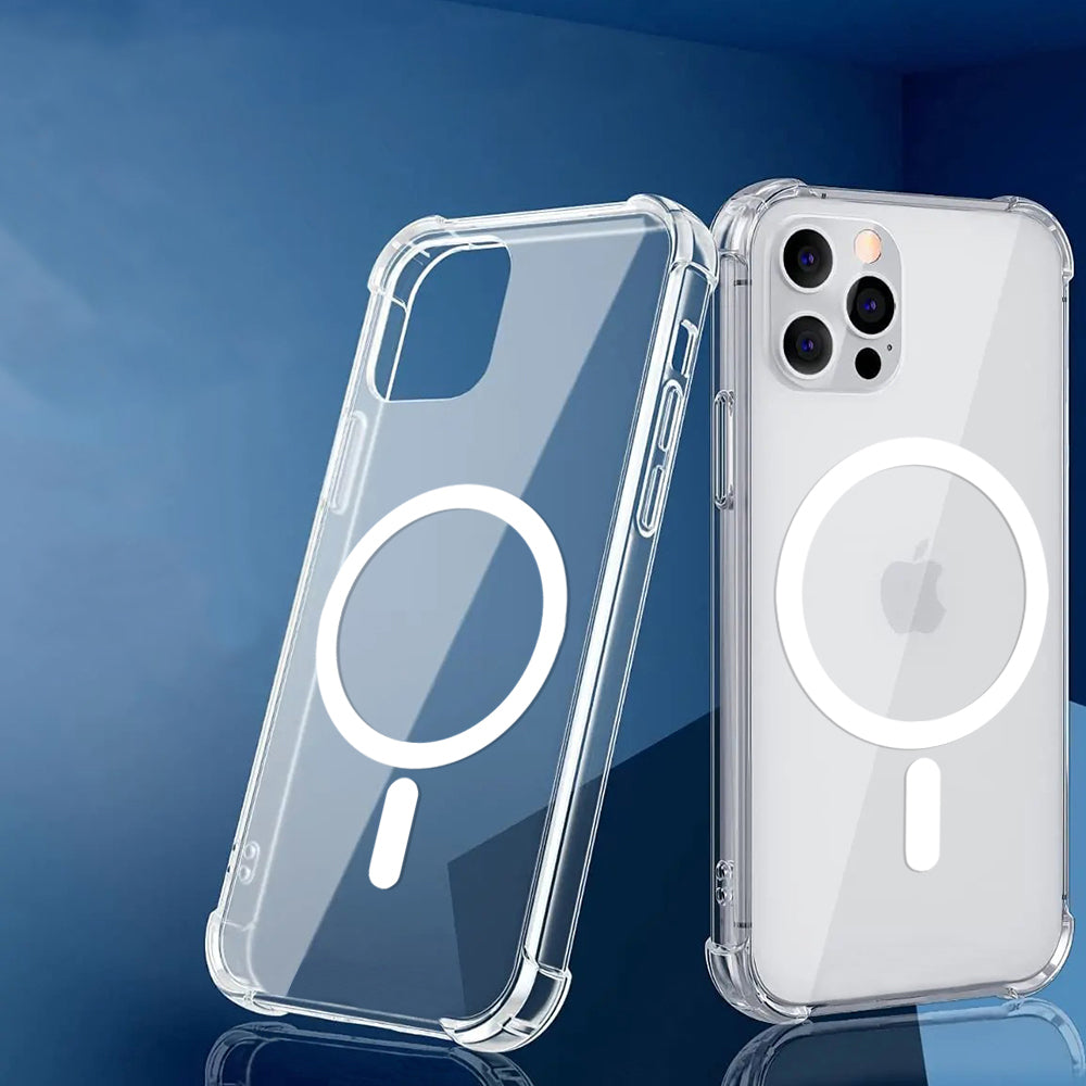 Husa de protectie Techsuit Shockproof Clear Silicone MagSafe compatibil cu Google Pixel 10 / 10 Pro, Transparent