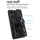 Husa de protectie Techsuit CamShield Series compatibil cu Xiaomi Poco F7, Negru