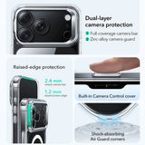 Husa de protectie ESR Classic Hybrid HaloLock Kickstand compatibil cu iPhone 17 Pro Max, Transparent