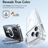 Husa de protectie ESR Classic Hybrid HaloLock Kickstand compatibil cu iPhone 17 Pro Max, Transparent