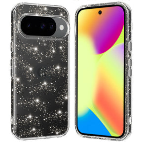Husa de protectie Techsuit SparkleSkin Series compatibil cu Google Pixel 10 / 10 Pro, Transparent