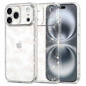 Husa de protectie Techsuit SparkleSkin Series compatibil cu iPhone 17 Pro Max, Transparent
