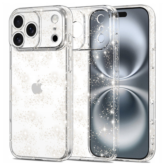 Husa de protectie Techsuit SparkleSkin Series compatibil cu iPhone 17 Pro Max, Transparent