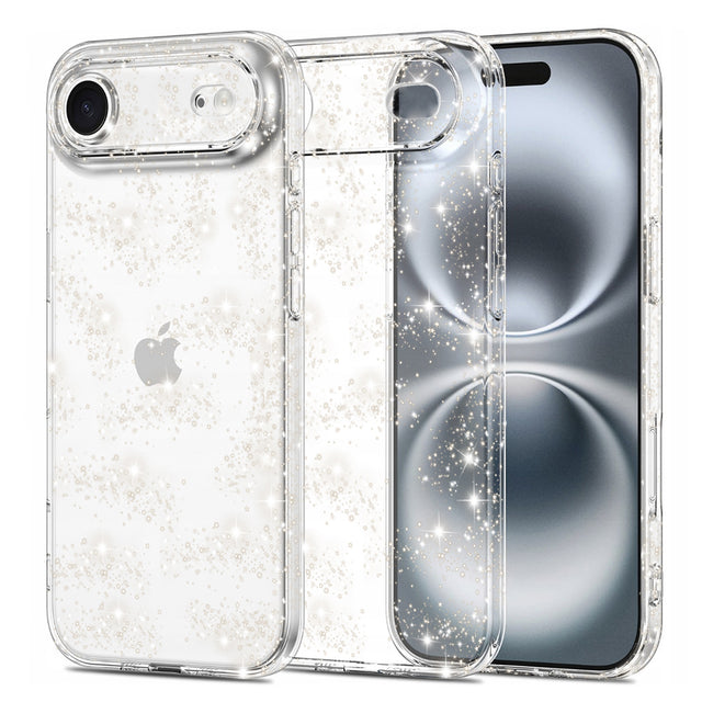 Husa de protectie Techsuit SparkleSkin Series compatibil cu iPhone 17 Air, Transparent