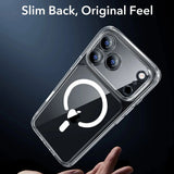 Husa de protectie ESR Classic Hybrid HaloLock compatibil cu iPhone 17 Pro, Transparent