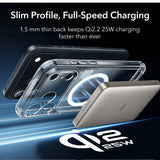 Husa de protectie ESR Classic Hybrid HaloLock compatibil cu iPhone 17 Pro, Transparent