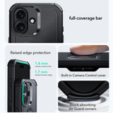 Husa de protectie ESR Cyber Halolock compatibil cu iPhone 17, Negru