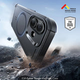 Husa de protectie ESR Cyber Halolock compatibil cu iPhone 17, Negru