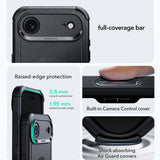 Husa de protectie ESR Cyber Halolock compatibil cu iPhone 17 Air, Negru