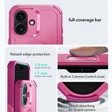 Husa de protectie ESR Cyber Halolock compatibil cu iPhone 17, Roz