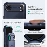 Husa de protectie ESR Cyber Armor Kickstand compatibil cu iPhone 17 Air, Albastru