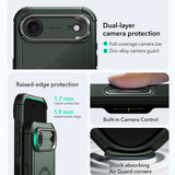 Husa de protectie ESR Cyber Armor Kickstand compatibil cu iPhone 17 Air, Verde