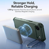 Husa de protectie ESR Cyber Armor Kickstand compatibil cu iPhone 17 Air, Verde
