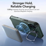 Husa de protectie ESR Cyber Armor Kickstand compatibil cu iPhone 17, Verde