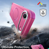 Husa de protectie ESR Cyber Armor Kickstand compatibil cu iPhone 17 Air, Roz