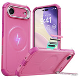 Husa de protectie ESR Cyber Armor Kickstand compatibil cu iPhone 17 Air, Roz