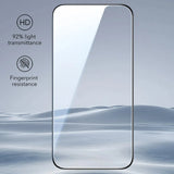 Folie de protectie ESR Tempered Glass UltraFit (set de 3) compatibil cu iPhone 17 Pro, Negru