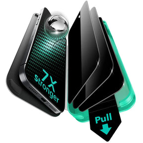 Folie de protectie ESR Privacy Armorite UltraFit (set de 3) compatibil cu iPhone 17 Pro, Negru