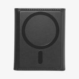 Suport Spigen MagSafe Wallet Valentinus Pro (AFA09442), 3 Cards Storage, Universal, Magnetic, Slim Design, Secure Fit, Negru