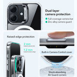 Husa de protectie ESR Classic Hybrid HaloLock Kickstand compatibil cu iPhone 17, Transparent