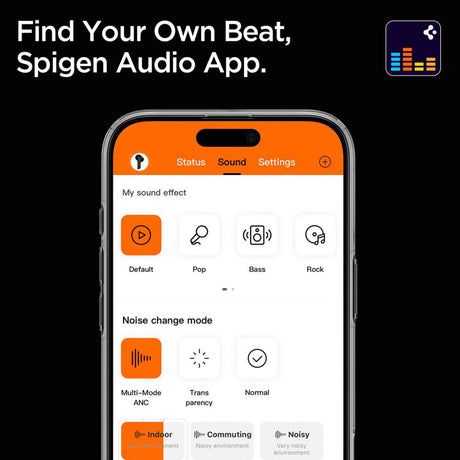 Căști Spigen SA2403 (ASD09691) negre, Bluetooth 5.4, ANC