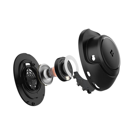 Căști Spigen SA2403 (ASD09691) negre, Bluetooth 5.4, ANC