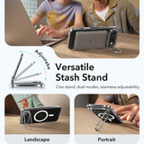 Husa de protectie ESR Classic Hybrid HaloLock Kickstand compatibil cu iPhone 17 Air, Transparent