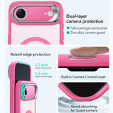 Husa de protectie ESR Classic Hybrid HaloLock Kickstand compatibil cu iPhone 17 Air, Frosted Pink
