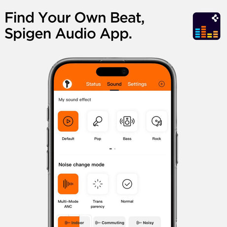 Casti Spigen SA2400 (ASD07962), Bluetooth 5.3, ANC, Alb