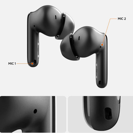 Casti Spigen SA2400 (ASD07962), Bluetooth 5.3, ANC, Alb