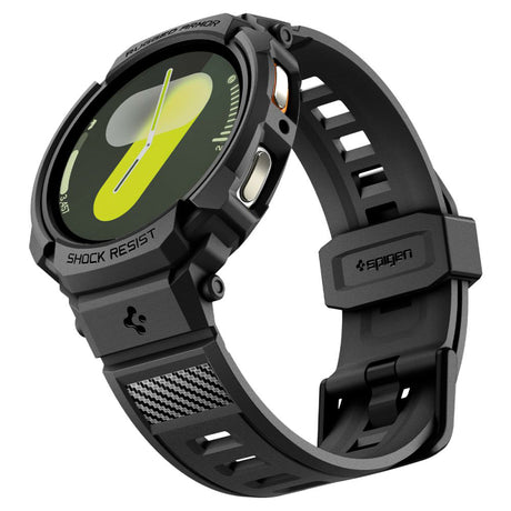 Accesoriu smartwatch Spigen Rugged Armor Pro (ACS10005) compatibil cu Samsung Galaxy Watch8 40mm, Negru Mat