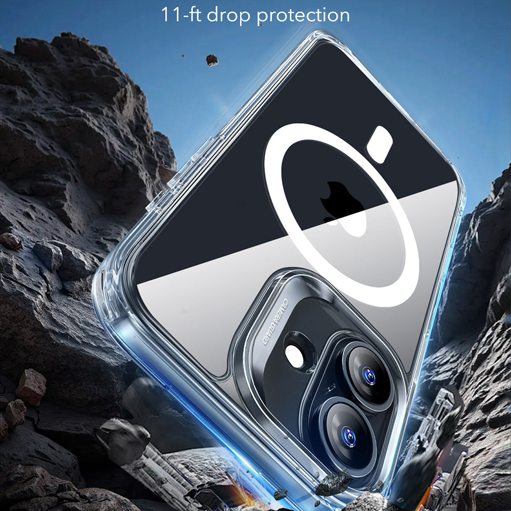 Husa de protectie ESR Classic Hybrid HaloLock compatibil cu iPhone 17, Transparent