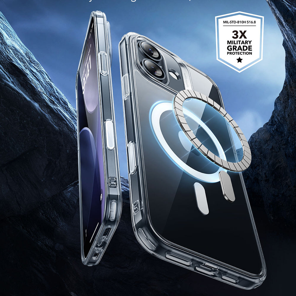 Husa de protectie ESR Classic Hybrid HaloLock compatibil cu iPhone 17, Transparent