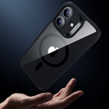 Husa de protectie ESR Classic Hybrid HaloLock compatibil cu iPhone 17, Transparent Black