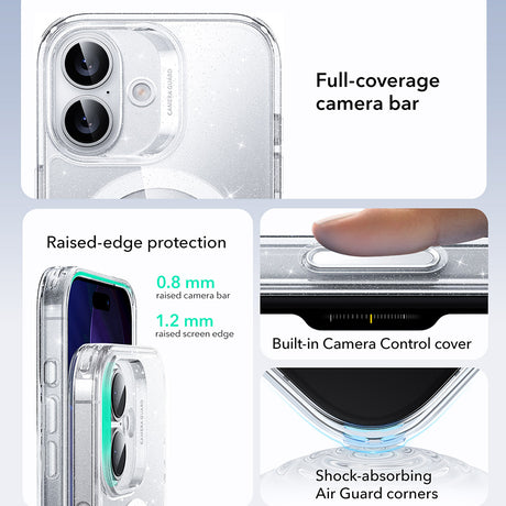 Husă de protecție ESR Classic Hybrid HaloLock pentru iPhone 17