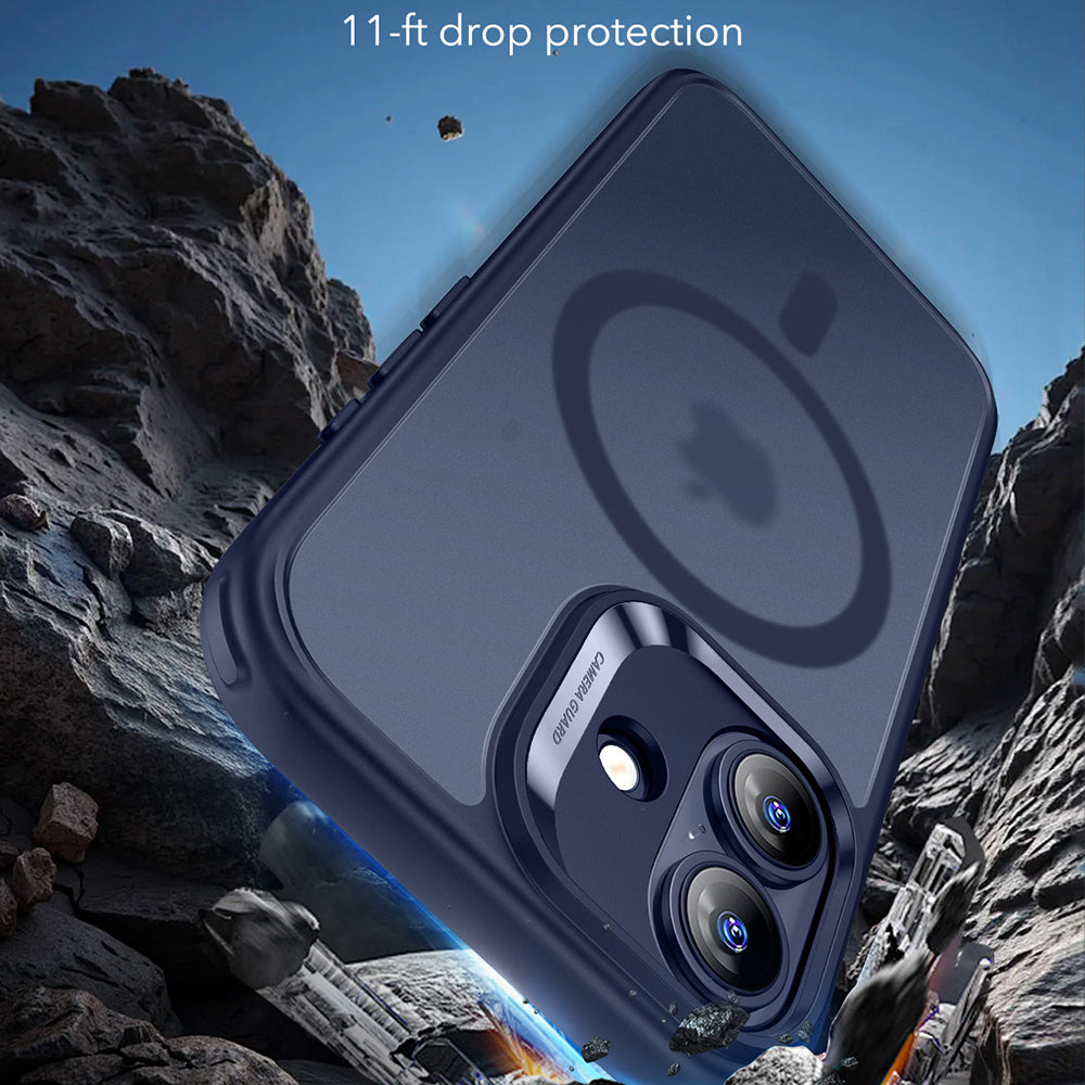 Husa de protectie ESR Classic Hybrid HaloLock compatibil cu iPhone 17, Frosted Blue