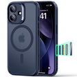Husa de protectie ESR Classic Hybrid HaloLock compatibil cu iPhone 17, Frosted Blue