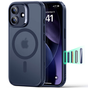 Husa de protectie ESR Classic Hybrid HaloLock compatibil cu iPhone 17, Frosted Blue