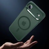 Husa de protectie ESR Classic Hybrid HaloLock compatibil cu iPhone 17 Air, Frosted Green