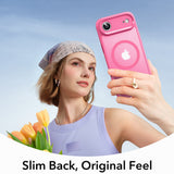 Husa de protectie ESR Classic Hybrid HaloLock compatibil cu iPhone 17 Air, Frosted Pink