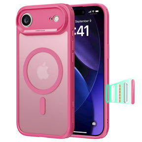 Husa de protectie ESR Classic Hybrid HaloLock compatibil cu iPhone 17 Air, Frosted Pink