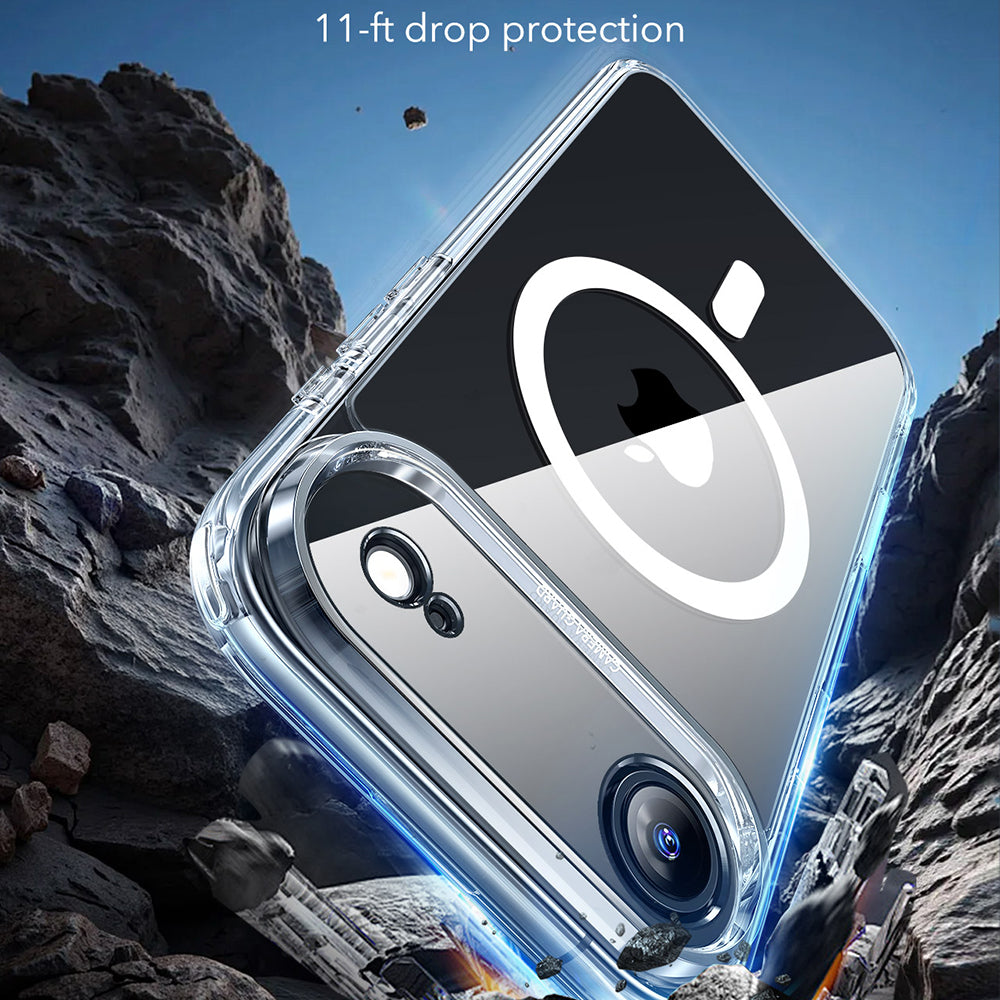 Husa de protectie ESR Classic Hybrid HaloLock compatibil cu iPhone 17 Air, Transparent